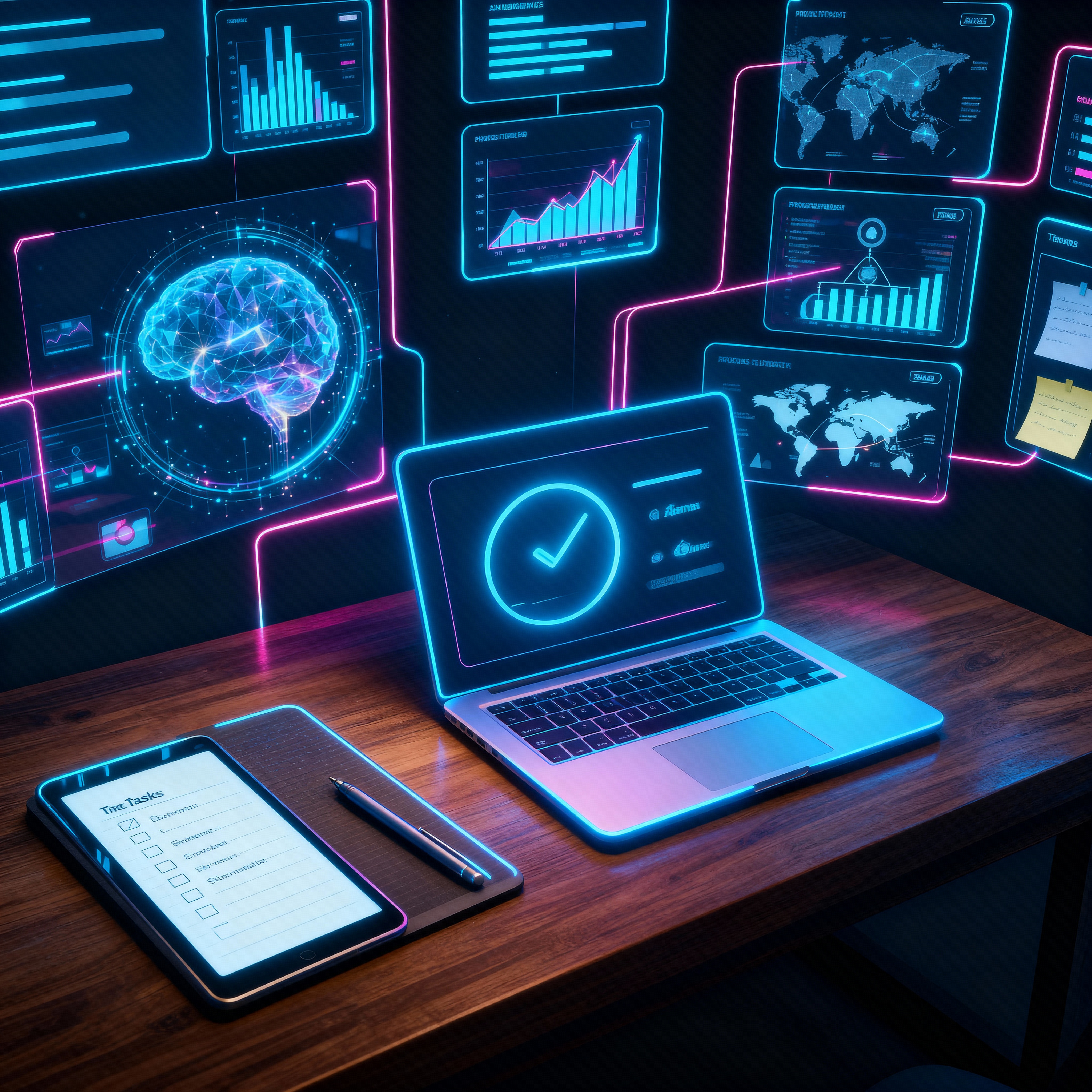 An all-in-one suite to help you focus on your pet projects. Workbench360 integrates task tracking, notes, and progress monitoring into a single, seamless interface.